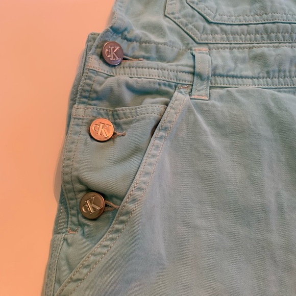 Light blue overalls shorts Calvin Klein - Picture 8 of 15